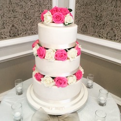 A Tiered Wedding Cake